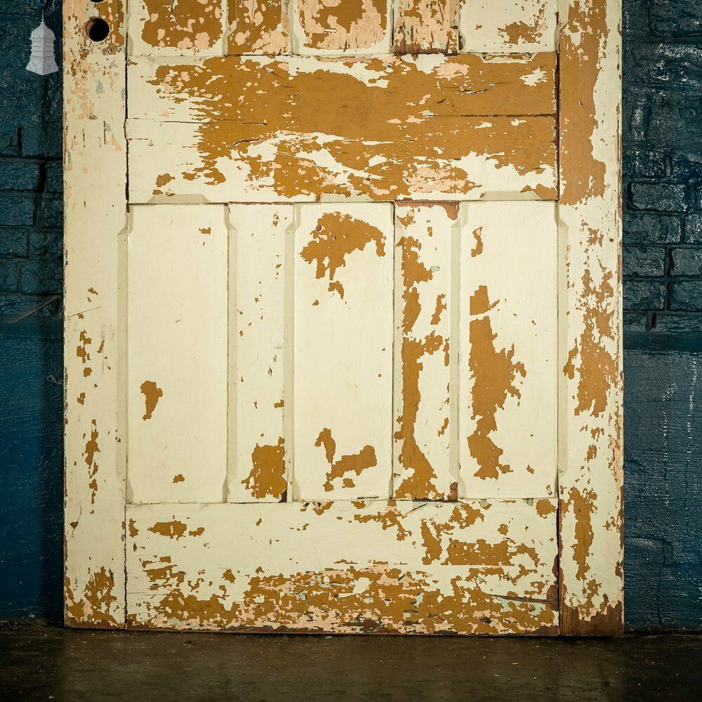 Home Fixtures Pitch Pine Door, 6 Panel With Stop Chamfer Detailing photo