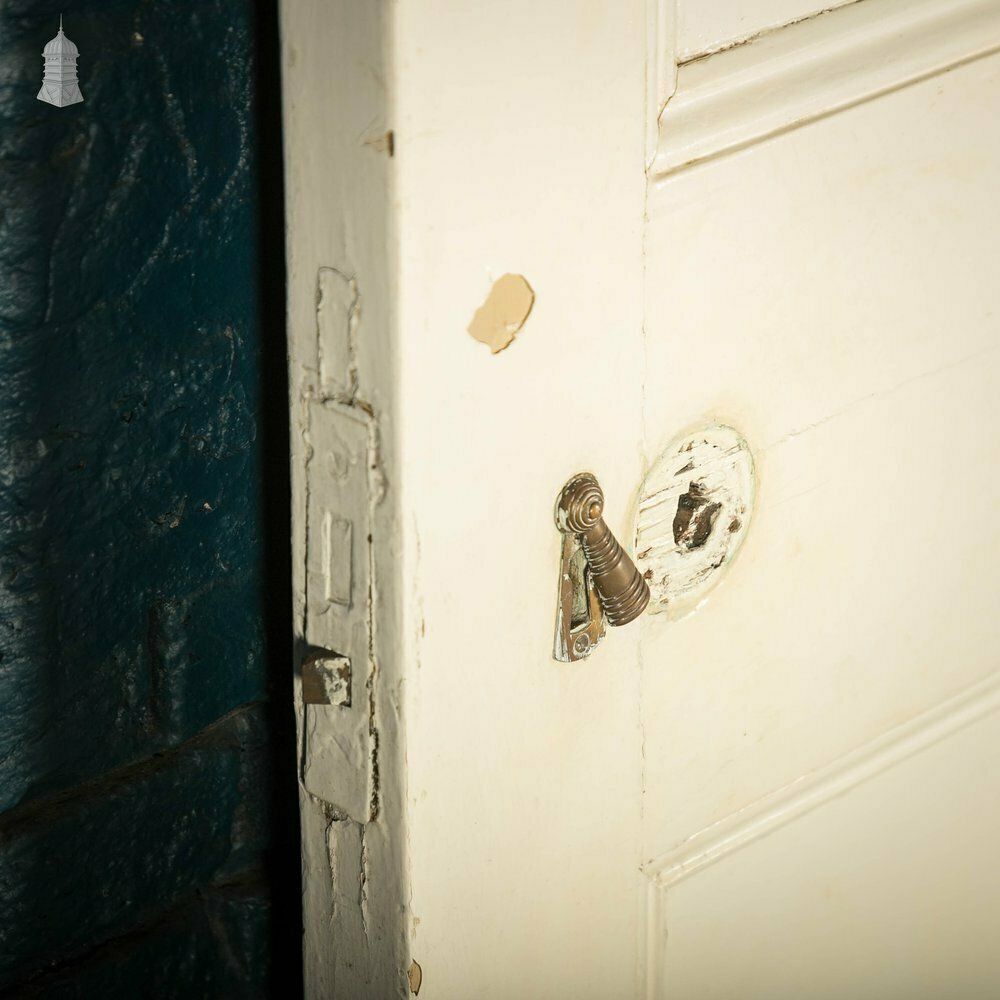 photo for sale Moulded Panelled Door, White Painted Pine