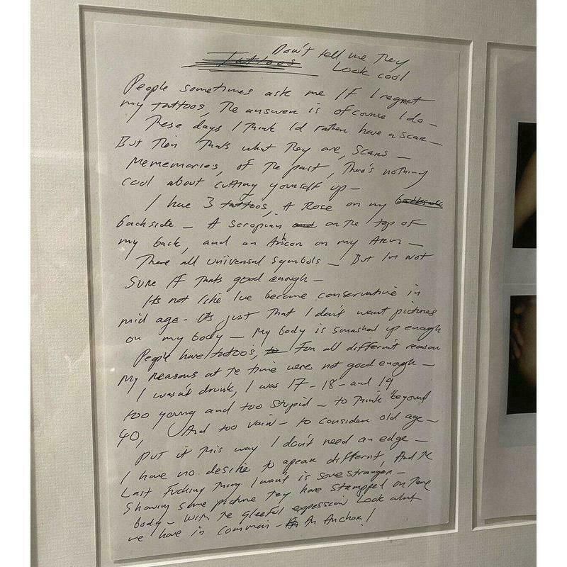 Tracey Emin Tracey Emin, Tattoo, Offset Lithograph On Paper, 2001 2001 photo Art