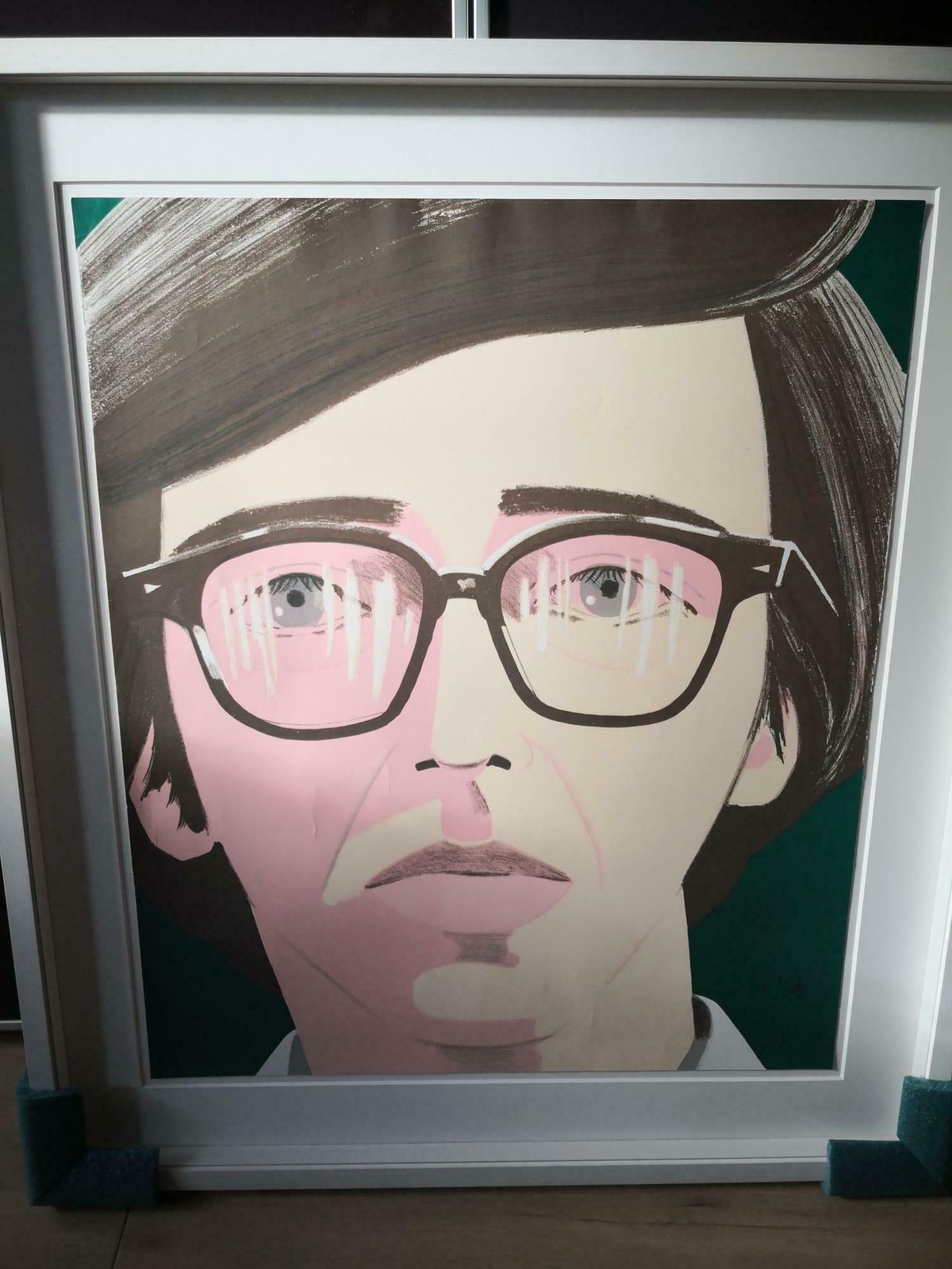 Alex Katz Portrait Of A Poet: Kenneth Koch By Alex Katz 1970 photo furniture