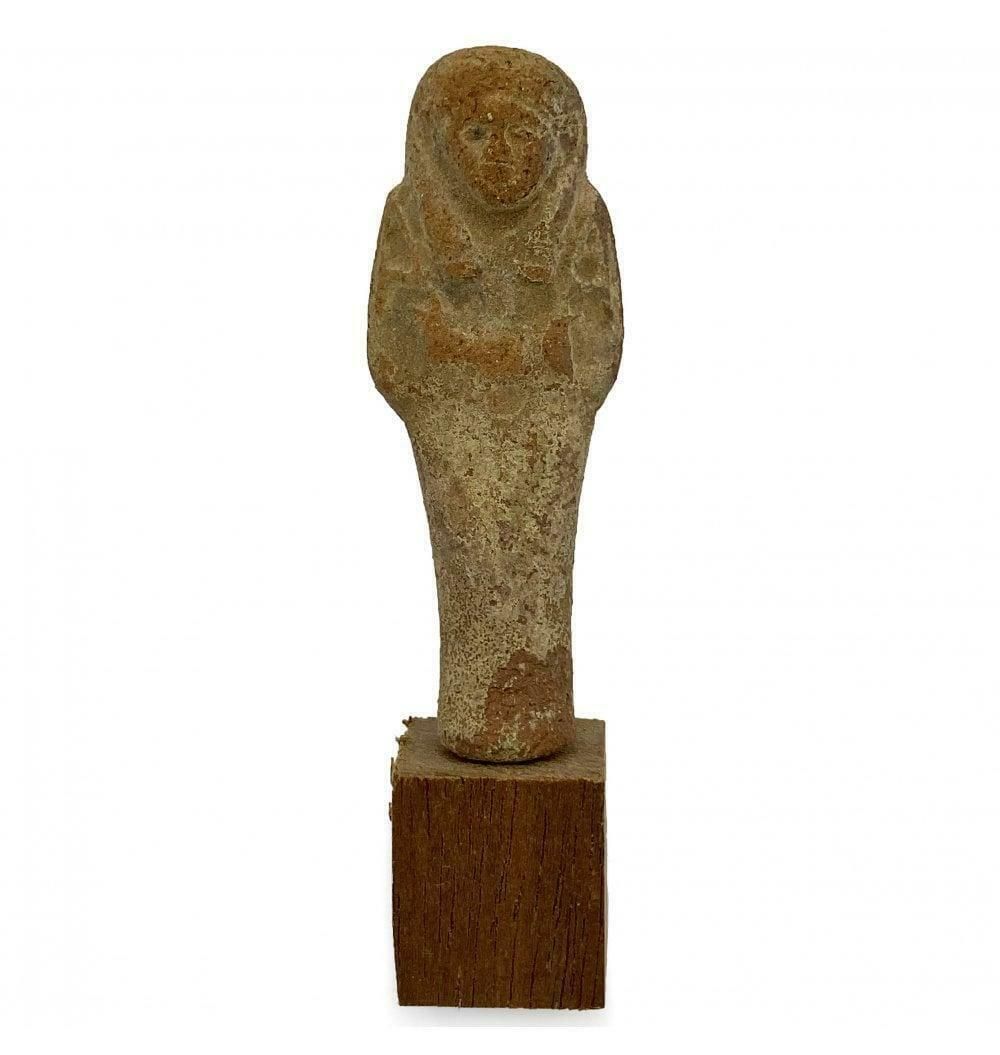 Egyptian Terracotta Faience Ushabti C.664 332 Bc   Ptolemaic Period