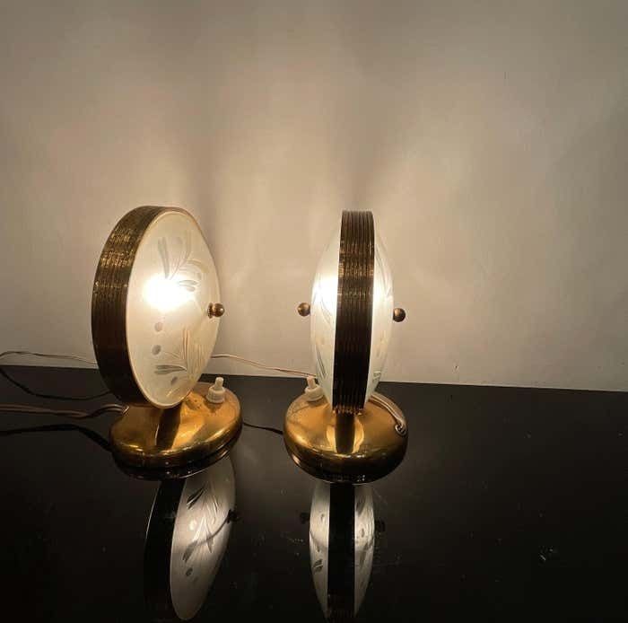 Fontanarte   Pietro Chiesa   Pair Of Lamps 1950s photo 1668.0