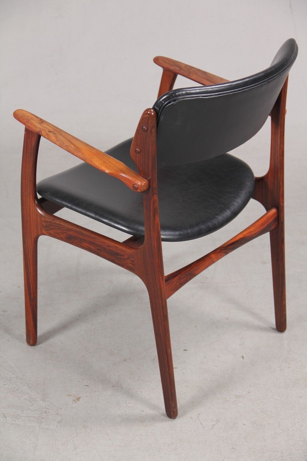 Set Of Two 1960s Erik Buch Armchair In Rosewood photo vintage