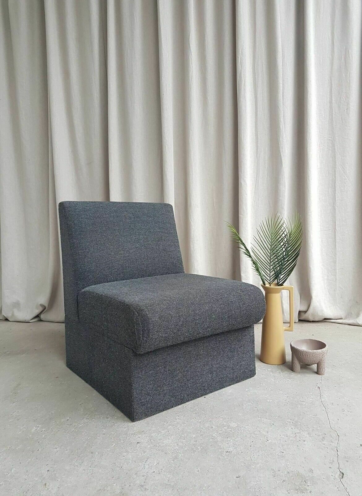 Vtg Late Mid Century Lounge Chair Scandi Danish Style Retro R327