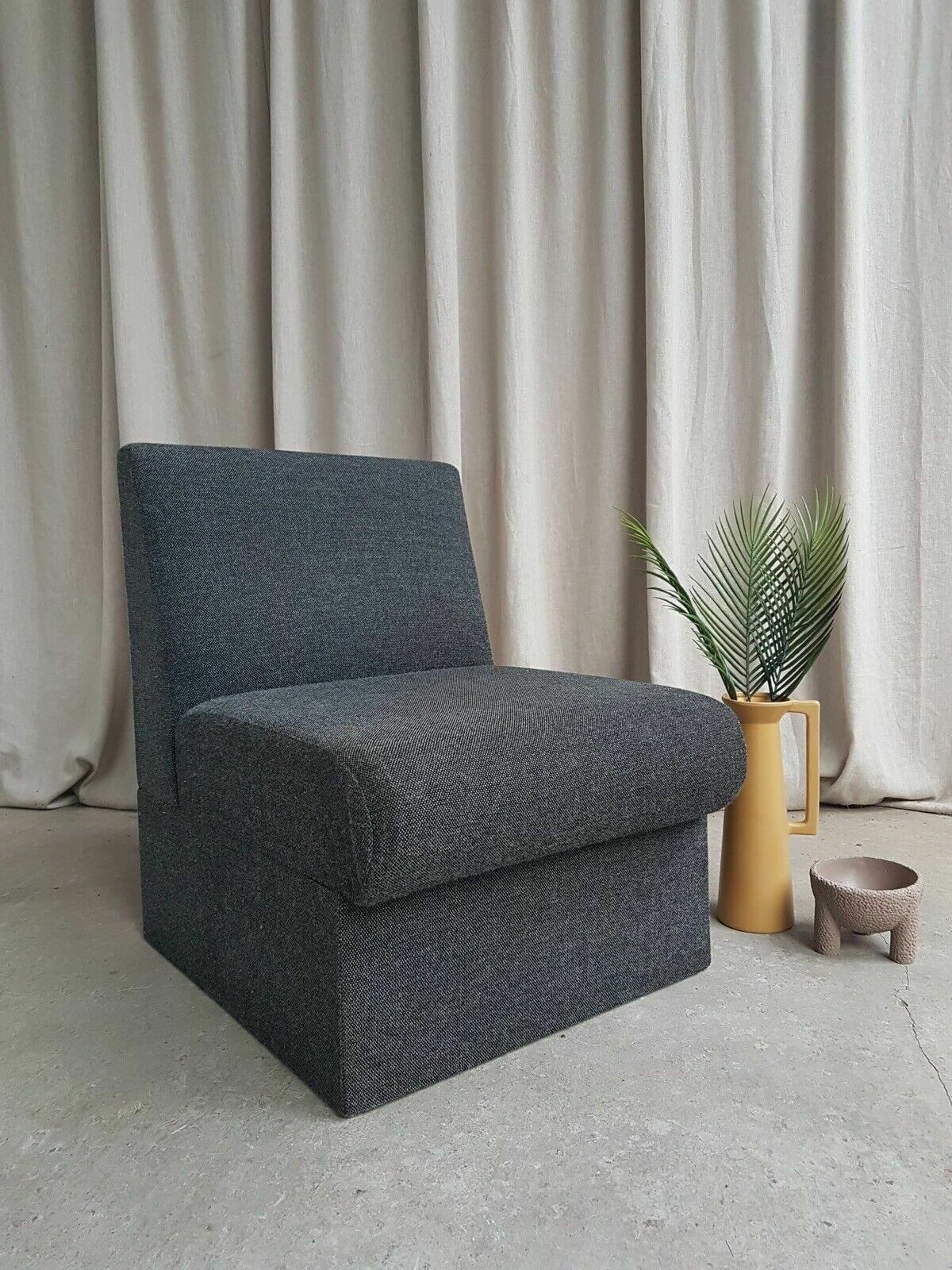 Vtg Late Mid Century Lounge Chair Scandi Danish Style Retro R327 photo furniture