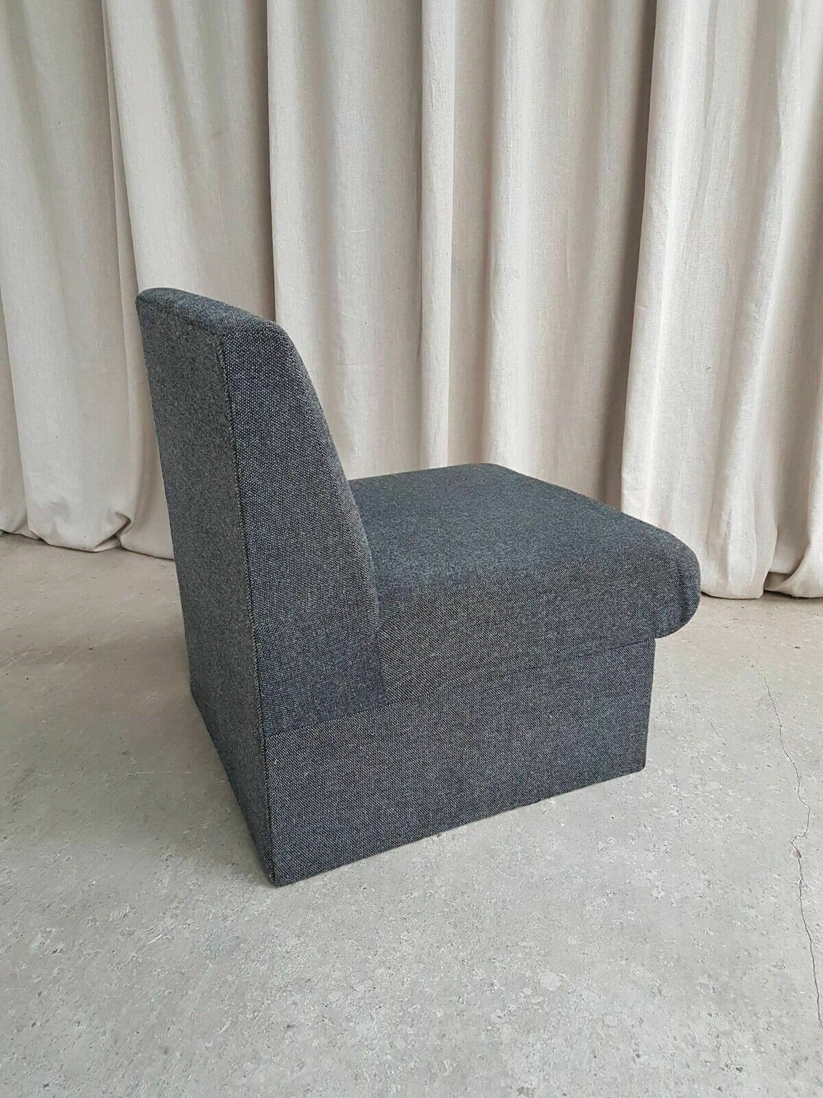 Vtg Late Mid Century Lounge Chair Scandi Danish Style Retro R327 photo vinterior