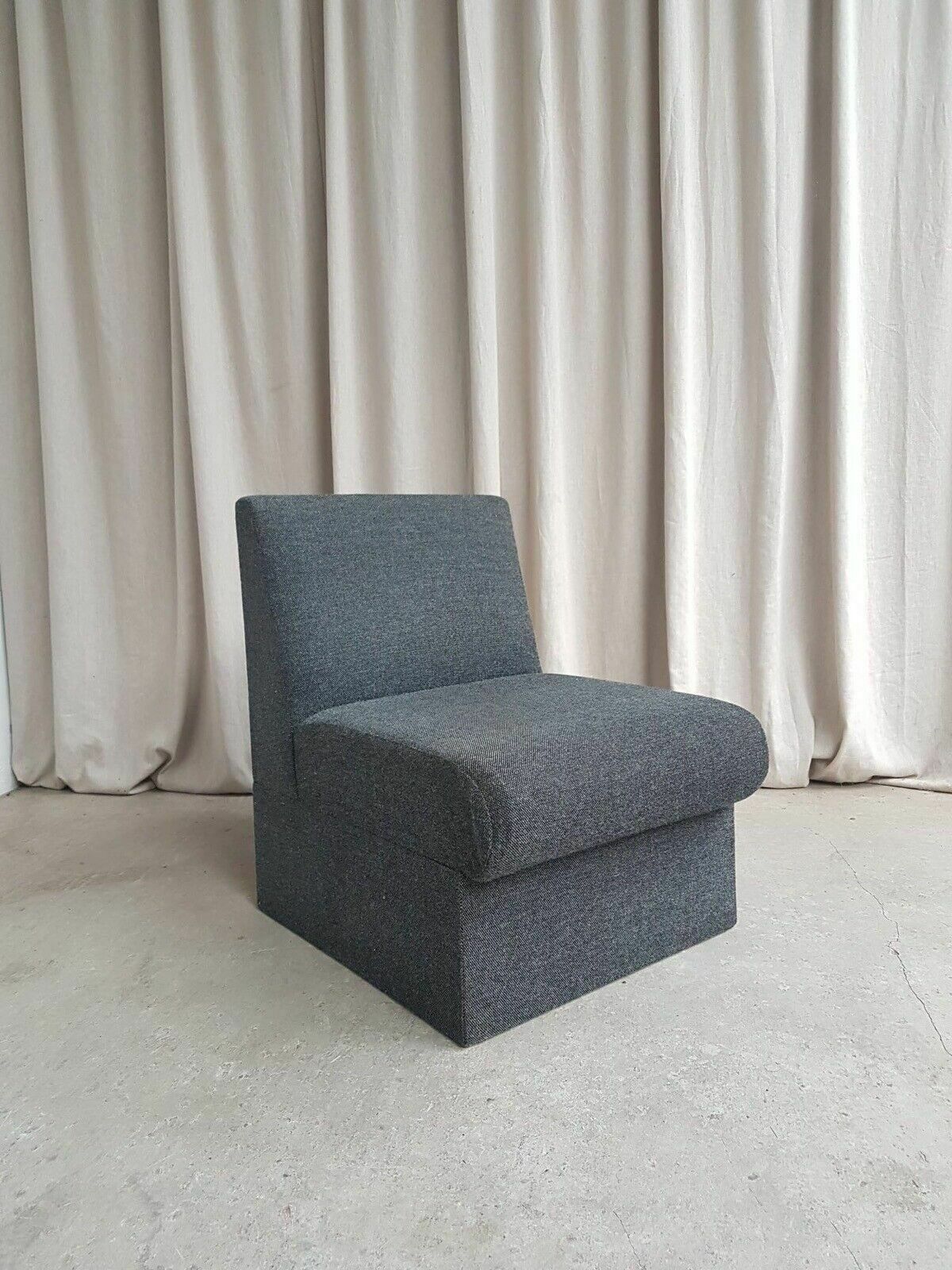 Furniture Vtg Late Mid Century Lounge Chair Scandi Danish Style Retro R327 photo