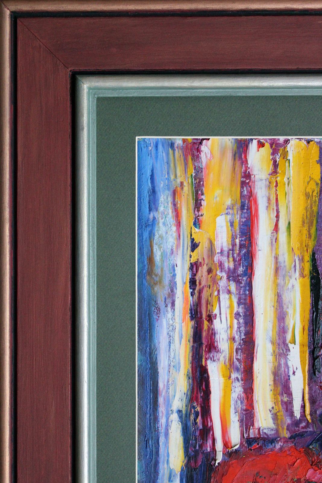Dmitry Panichev Flowers. Cardboard, Oil photo Art