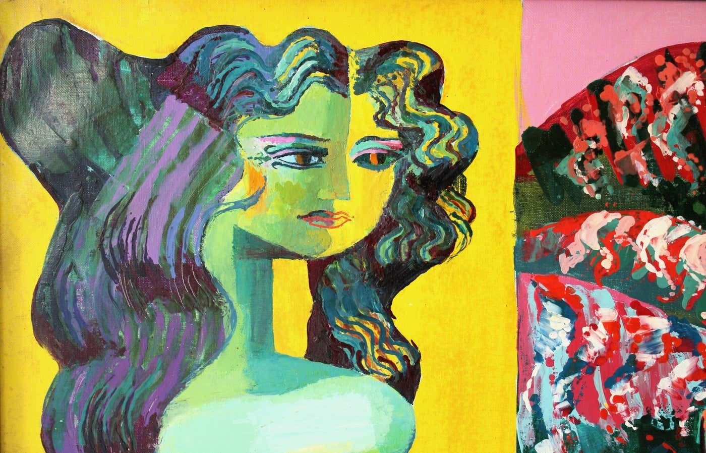 Ivars Muizulis An Ancient Fable. 1971. Oil On Canvas,1971 photo 3668.0