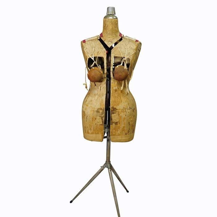 French Tailor's Mannequin, Early 20th Century photo furniture