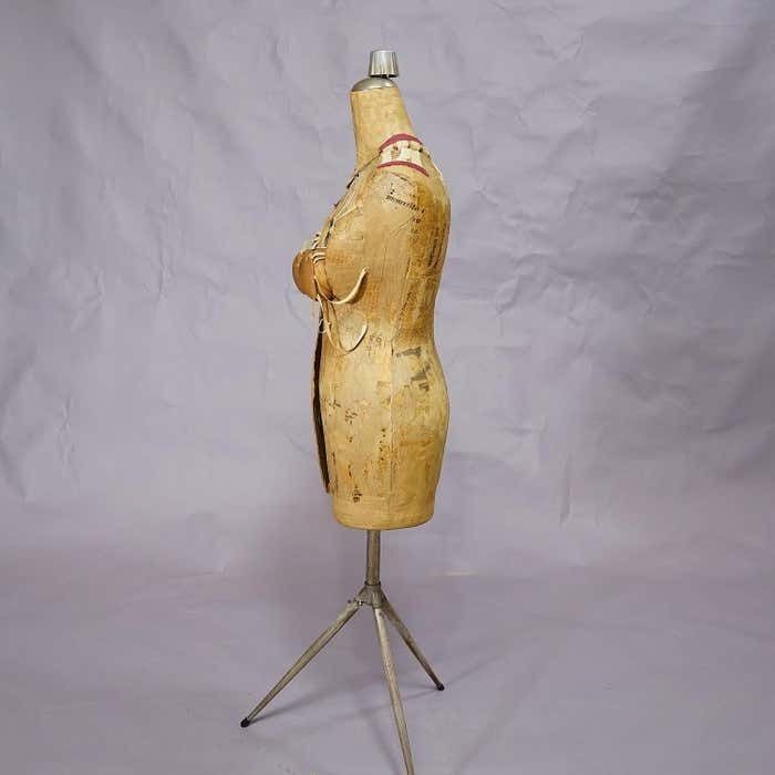 French Tailor's Mannequin, Early 20th Century photo for sale
