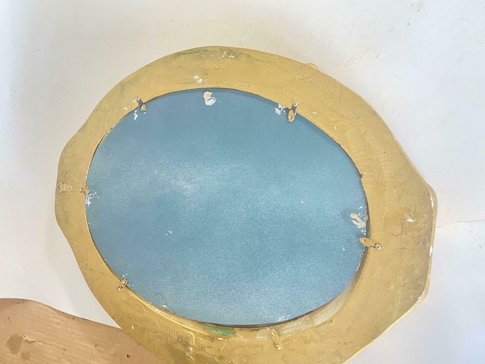 Gilt Mirrors In Resin Old Gilt Patina Style, 20th Century Set Of 2 photo Home Decor