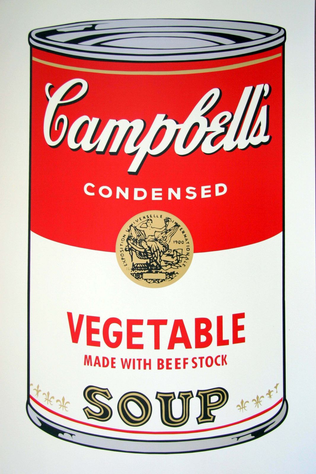 Sunday B. Morning (Andy Warhol), Campbells Vegetable Soup