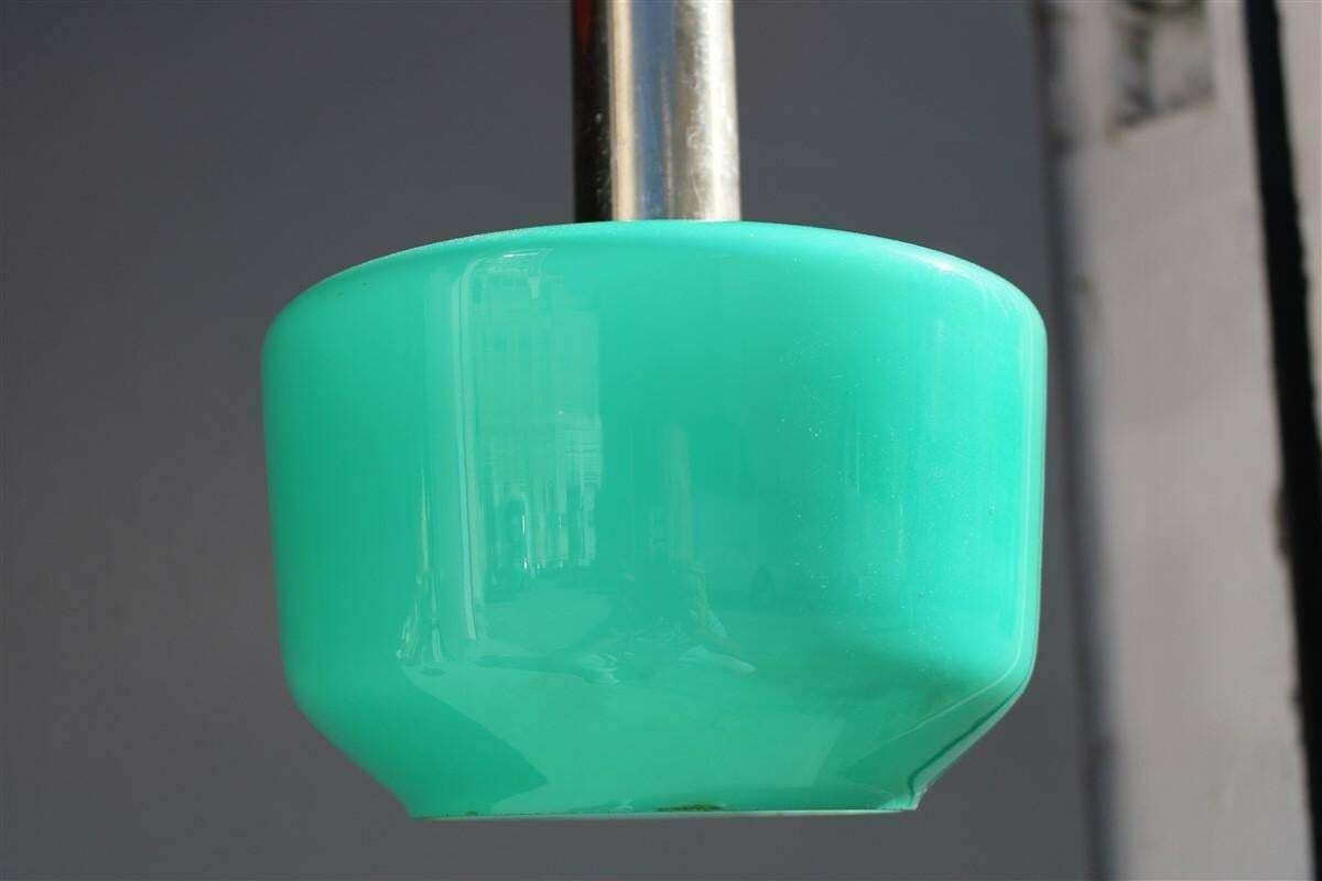 photo buy Cascade Chandelier Ceiling Lamp Vistosi Red Green Pink 1950s Mid Century Italy