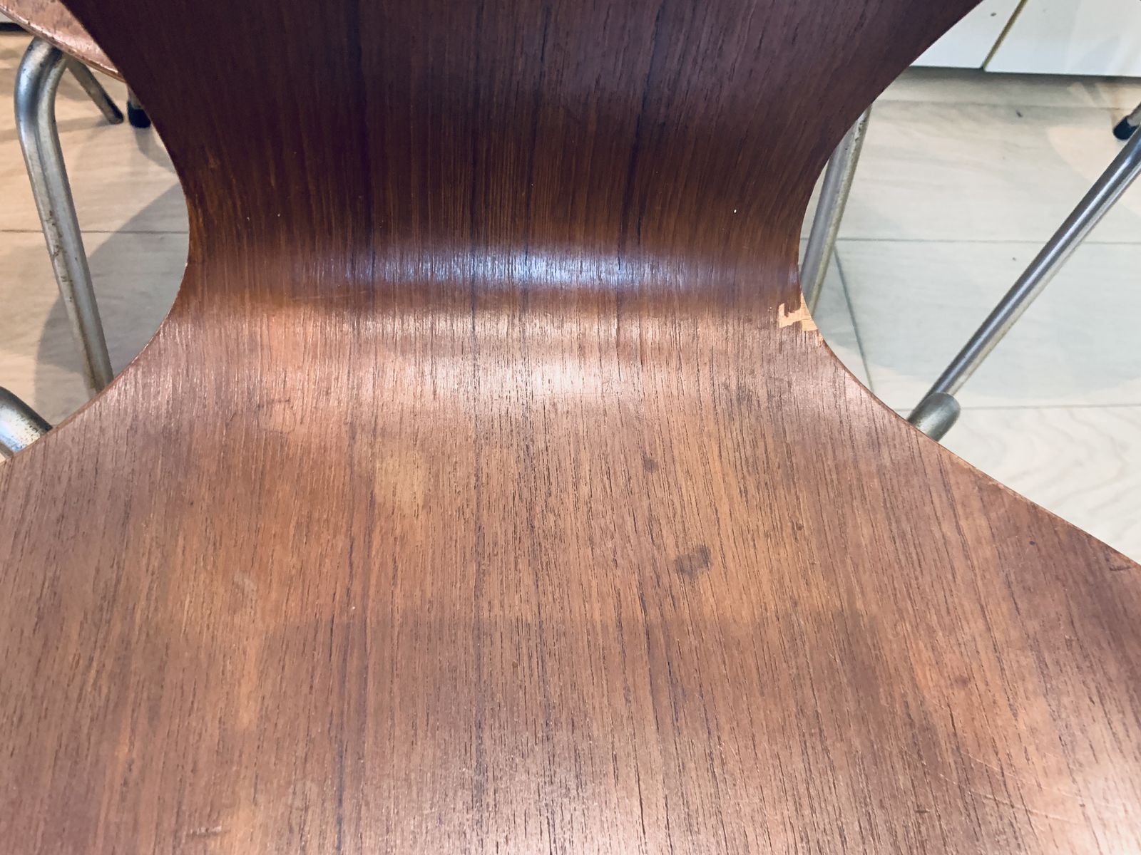 Arne Jacobsen 7 Chairs   Set Of 4 In Teak photo vinterior