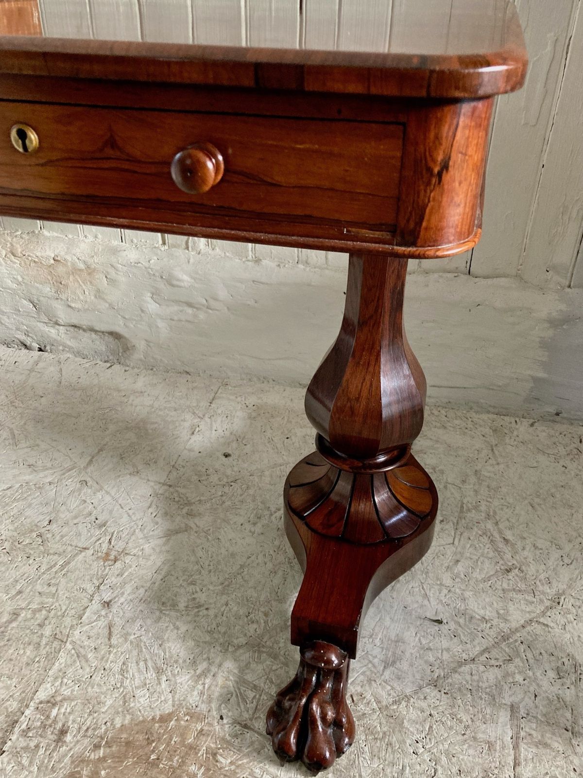 A Fine Early 19th Century Rosewood Library Table/Desk. photo buy