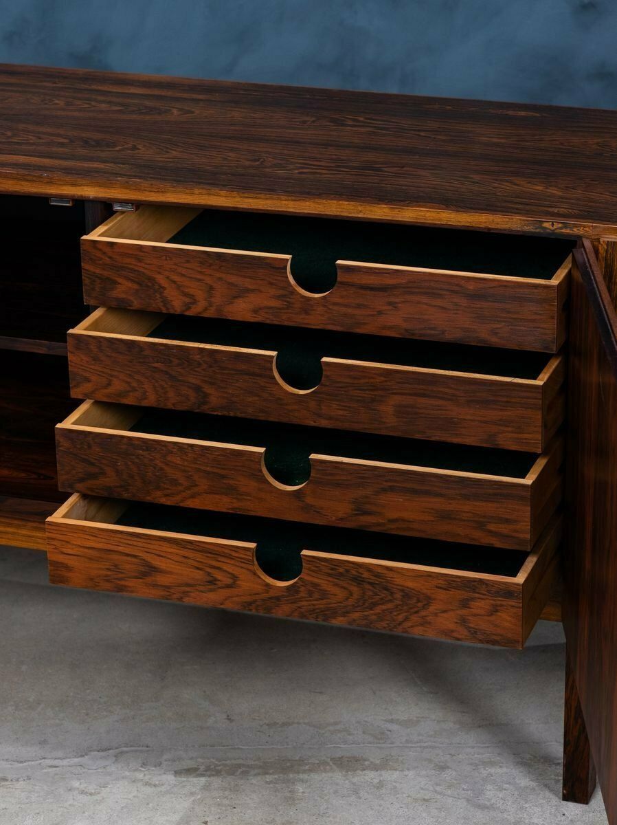 Mid Century Danish Rosewood Credenza By Arne Hovmand Olsen For Mogens Kold Møbelfabrik, 1960s photo buy