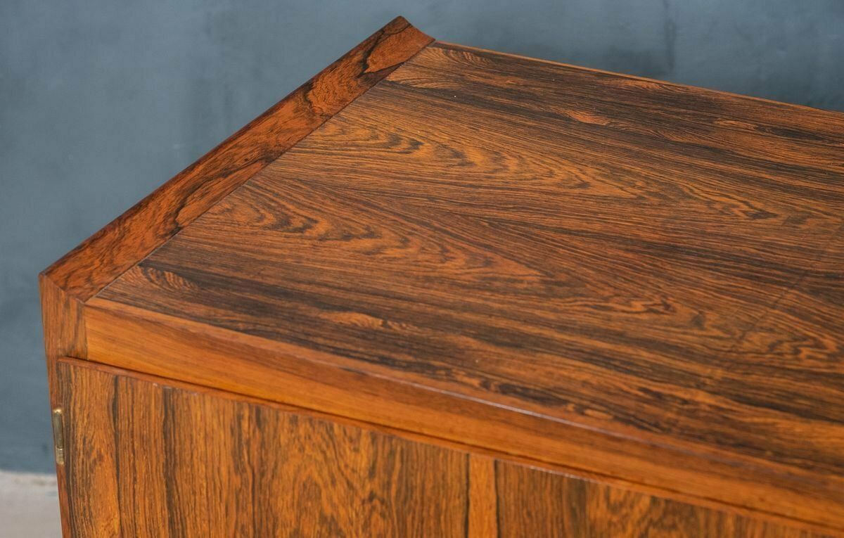 Mid Century Danish Rosewood Credenza By Arne Hovmand Olsen For Mogens Kold Møbelfabrik, 1960s photo vintage