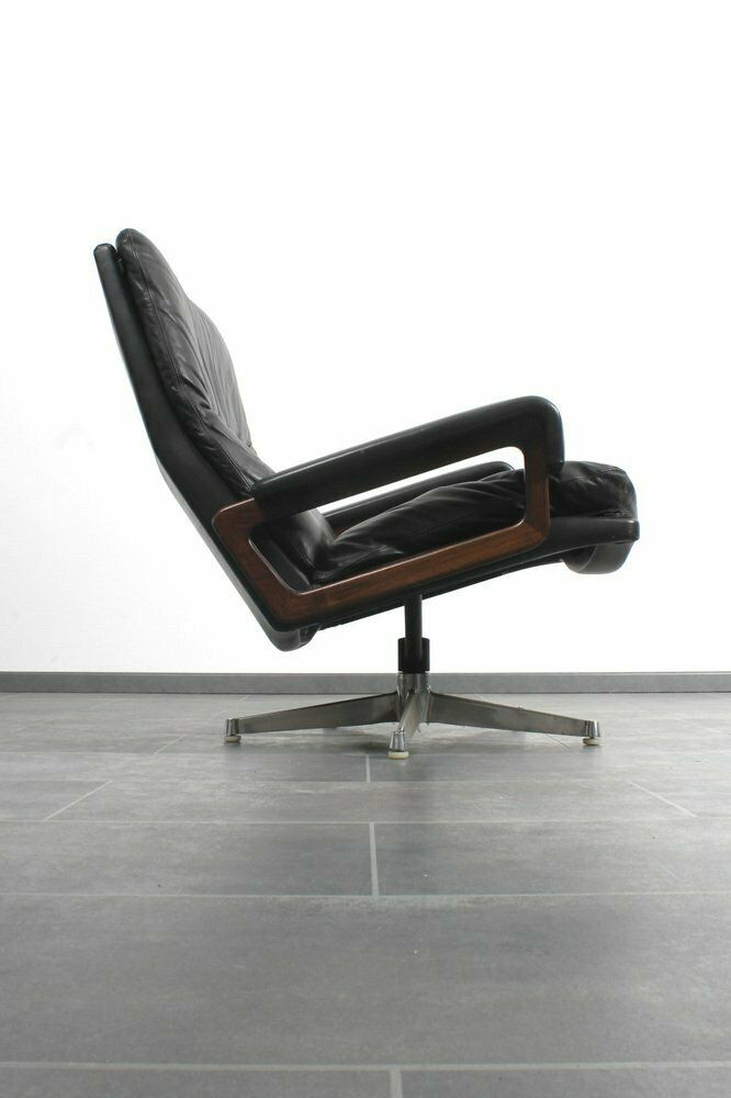 Vintage Swivel Club Chair By André Vandenbeuck For Strässle, 1970s photo Furniture