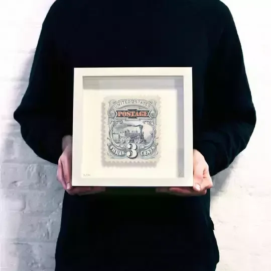 Guy Gee, America II Stamp