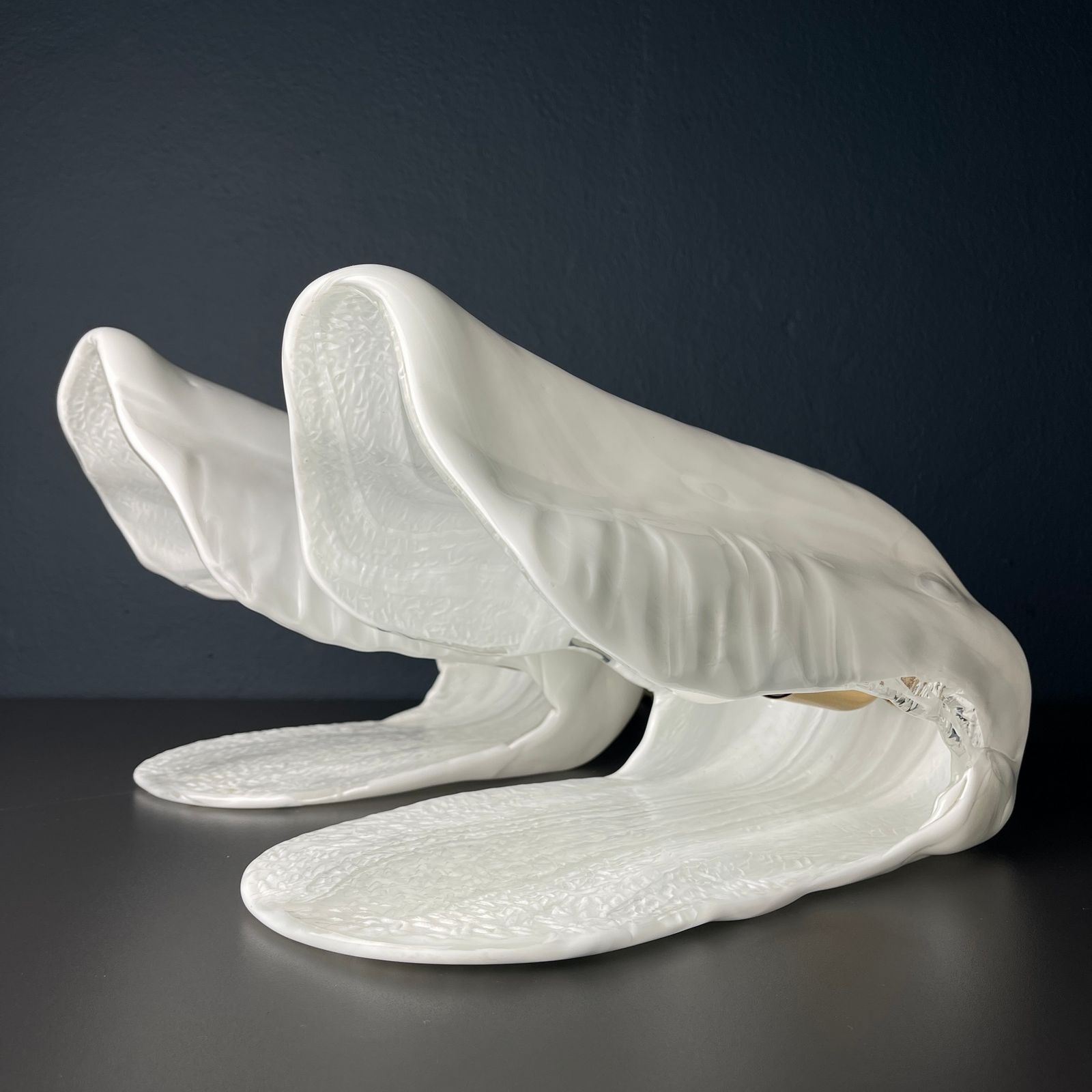 Oyster Murano Table Lamp By La Murrina Italy 1970s Set Of 2