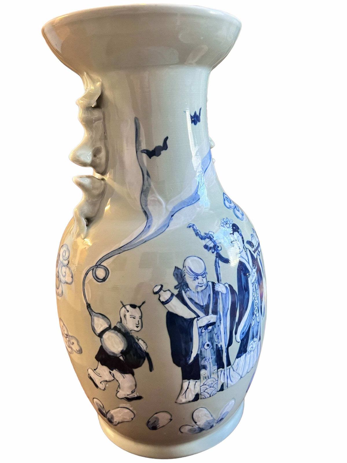 Ancient /Antique Chinese Vase Early 20th Century photo furniture