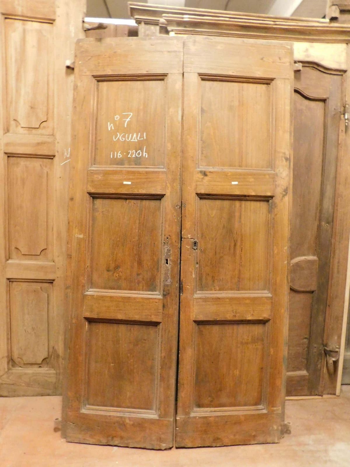 Series Of N.7 Double Convent Doors In Poplar, Italy photo Home Fixtures