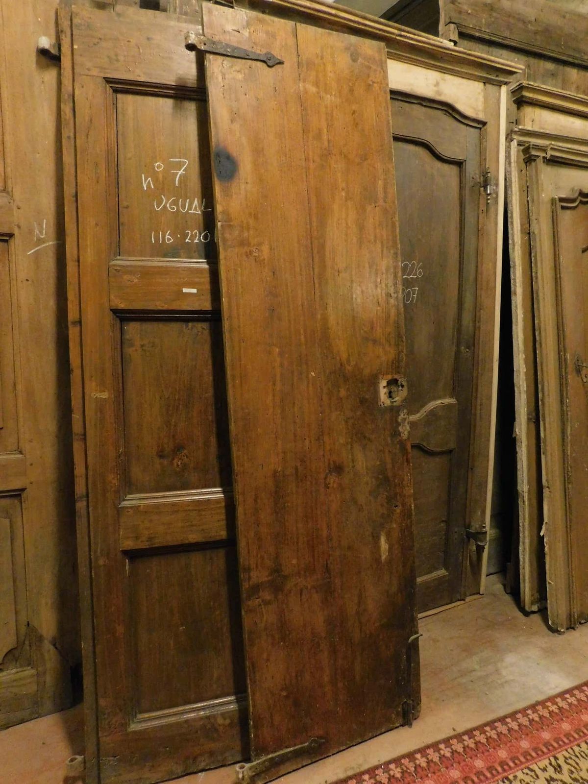 Series Of N.7 Double Convent Doors In Poplar, Italy photo buy