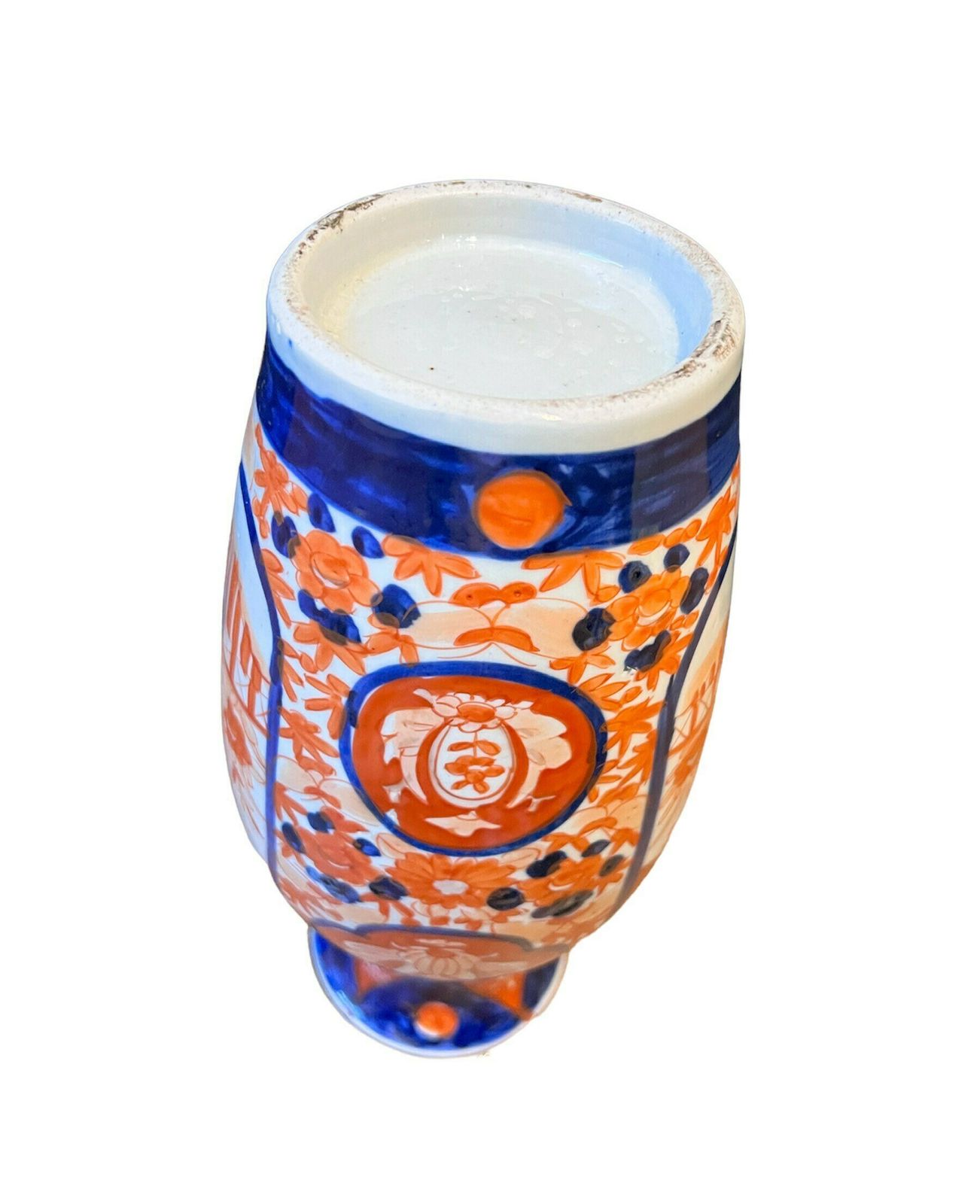 Antique 19th Century Japanese Imari Porcelain Vase photo vinterior