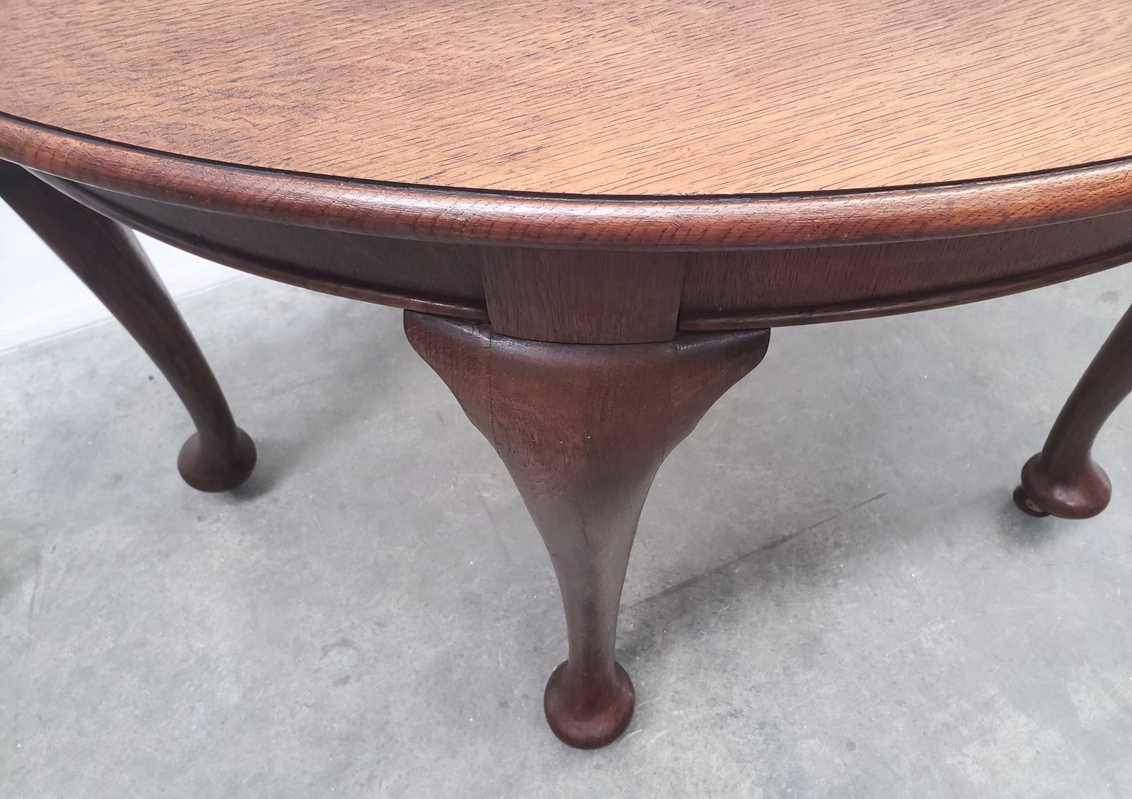 George III Antique Demi Lune Table photo 880.0