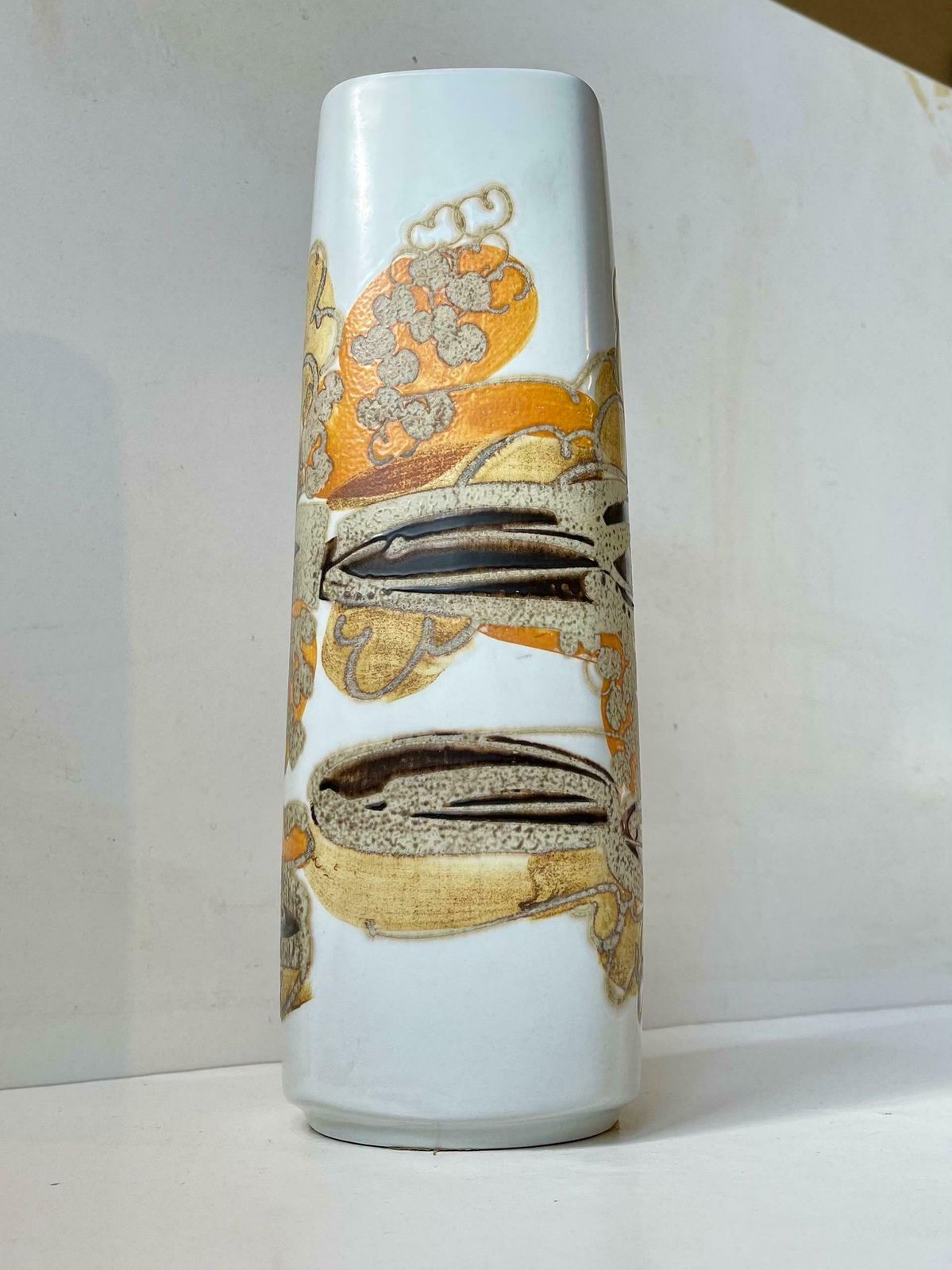 Abstract Danish Modern Royal Copenhagen Faience Vase By Ellen Malmer £257.72 photo Home Decor