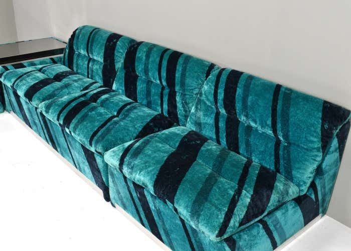 photo vintage Saporiti P10 Proposals Modular Sofa Set By Giovanni Offredi – Italy 19