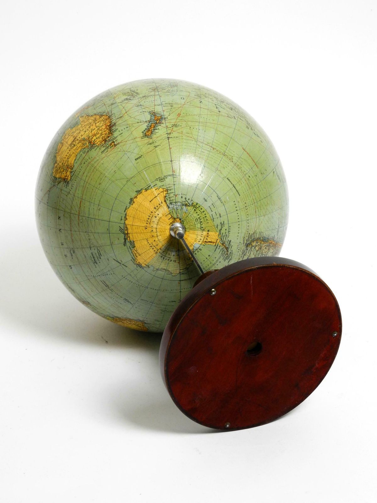 Home Decor Beautiful Large Mid Century Earth Globe From Columbus Verlag Paul Oestergaard photo