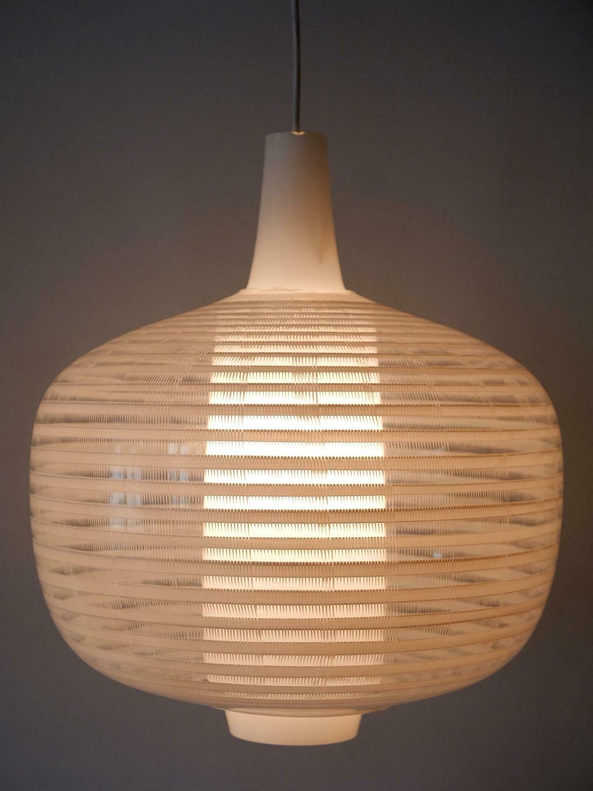photo furniture Rare & Large Mid Century Modern Pendant Lamp Napoli By Aloys F. Gangkofner 1957