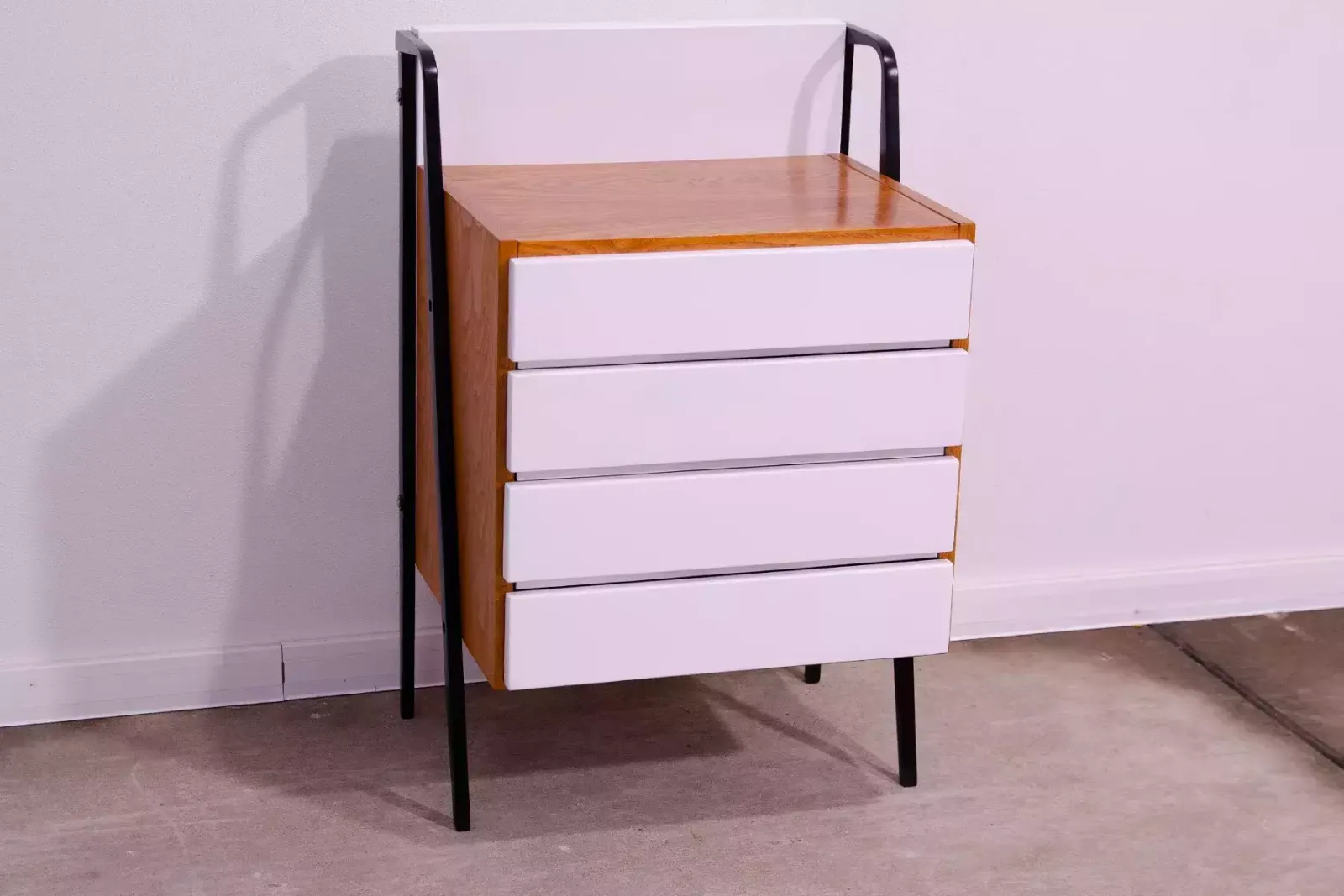 Fully Restored Chest Of Drawers By Tatra Furniture, 1960's, Czechoslovakia photo for sale