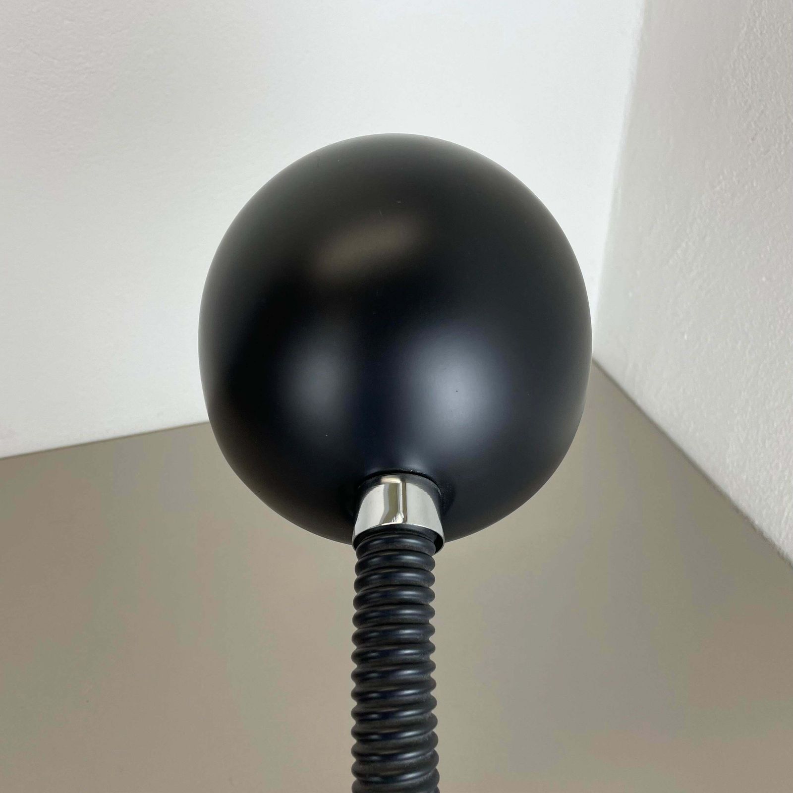 photo vinterior Modernist Space Age Metal Table Light By Hillebrand Leuchten, Germany, 1970s