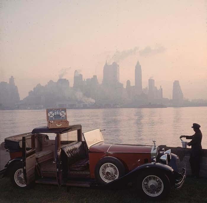 New York Picnic By Slim Aarons