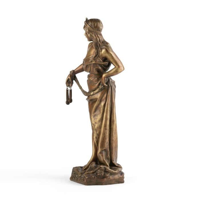 Bronze Sculpture By Emmanuel Villanis, 19th Century. photo buy