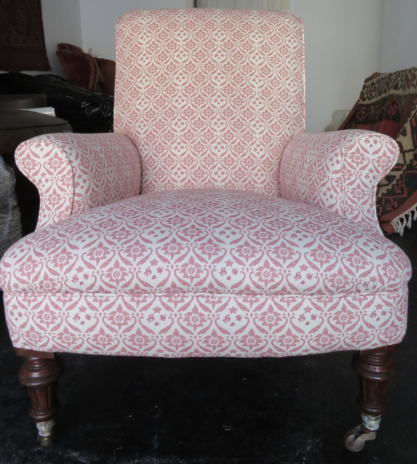 Howard And Sons Easy Armchair. Fully Restored. photo for sale