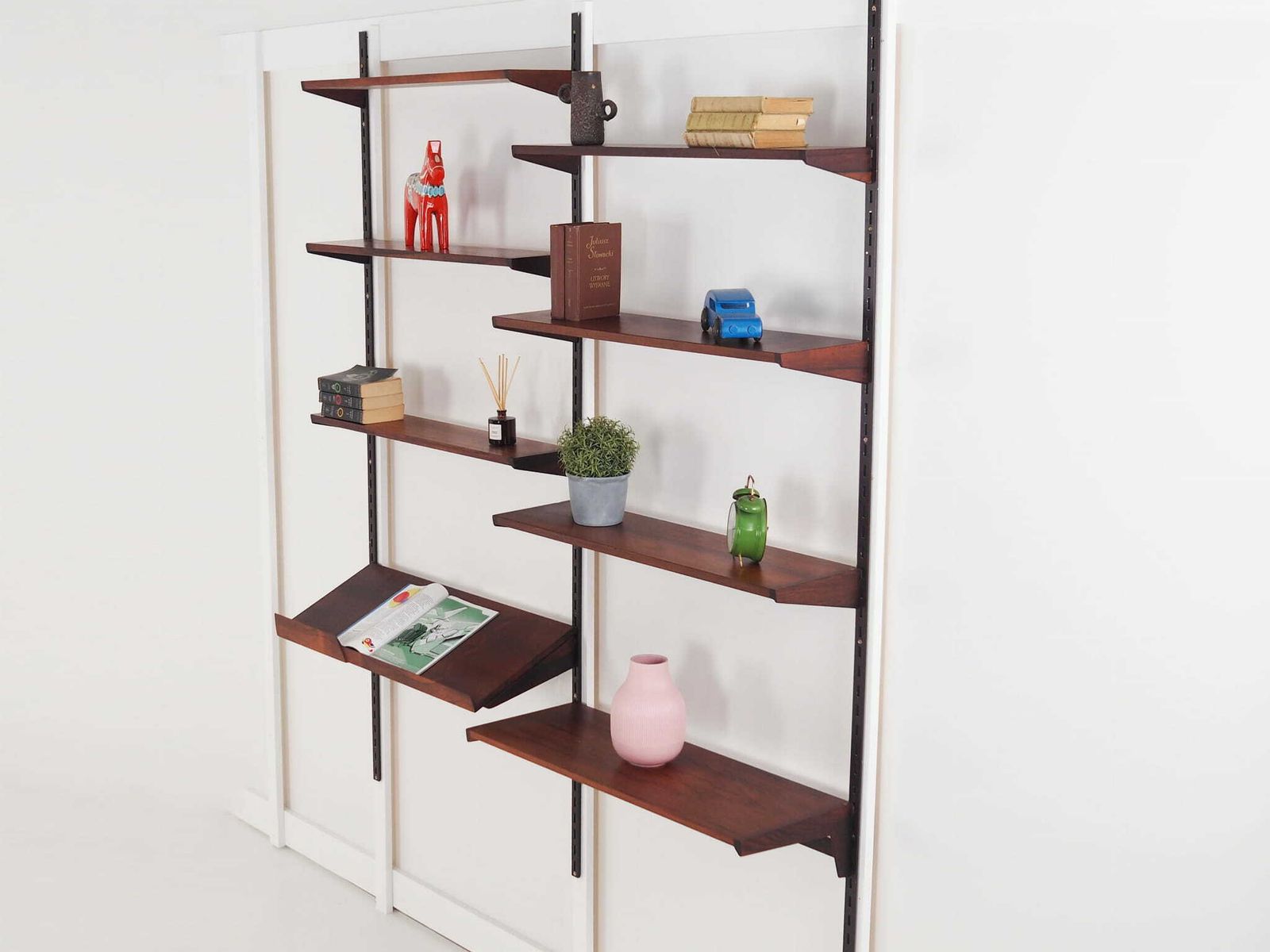 Vintage System Bookcase, Danish Design, 1960s, Designer: Kai Kristiansen photo vinterior