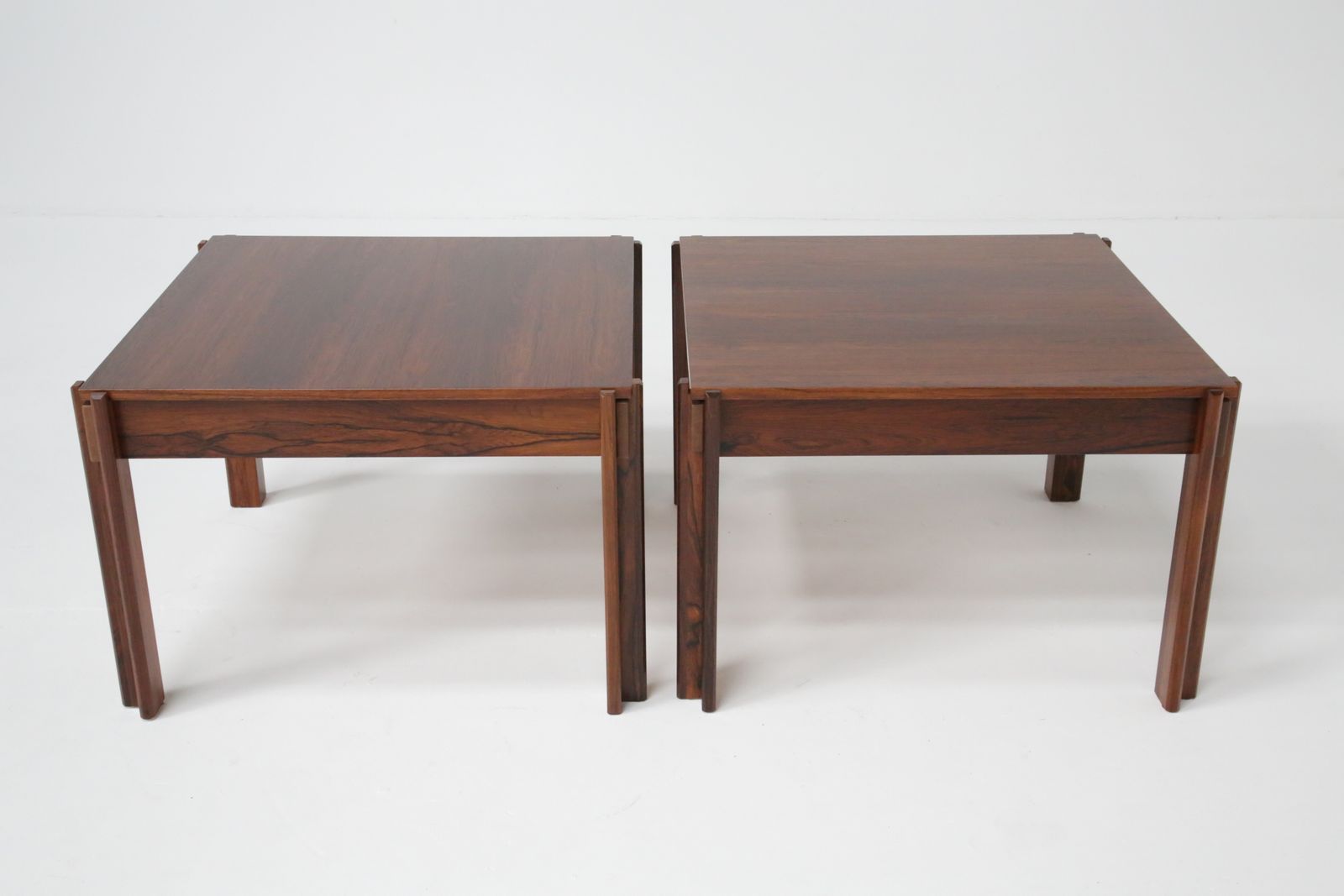 Pair Of Rosewood Side Tables By Ingvar Stockum For Futura Mobler, Sweden, 1965. photo furniture