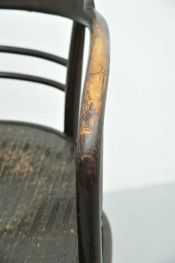 photo vintage Model 6093 Chairs In Beech By Jacob & Josef Kohn, Vienna, Austria, 1890s, Set Of 2