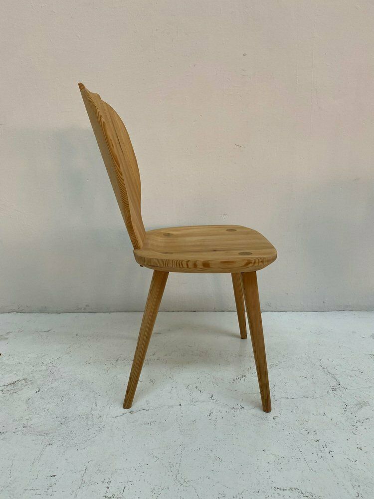 Sörgården Chairs In Pine By Carl Malmsten For Svensk Fur, 1950s, Set Of 4 photo vinterior