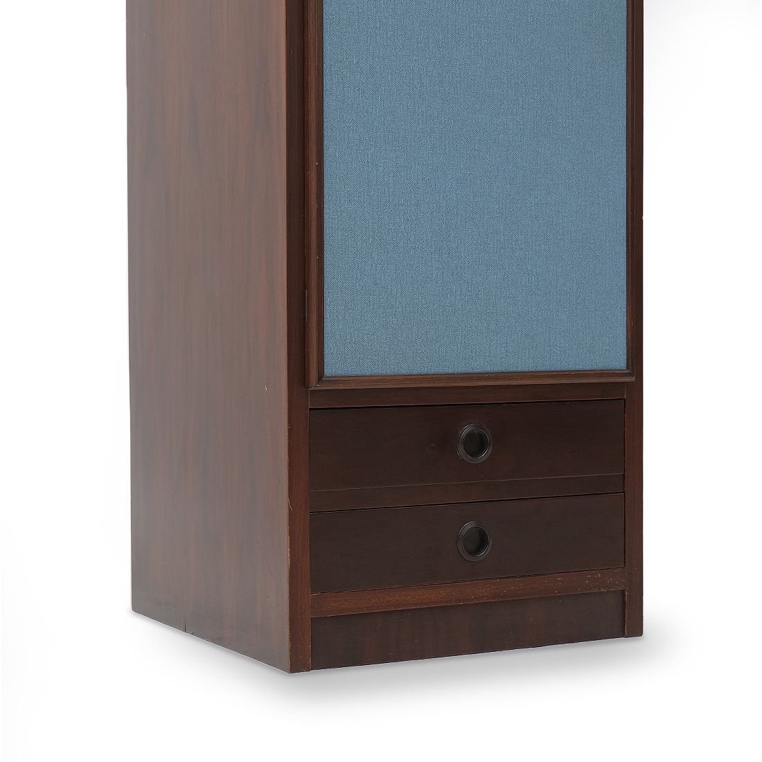 Wooden Wardrobe With Drawers, 1960s photo vinterior