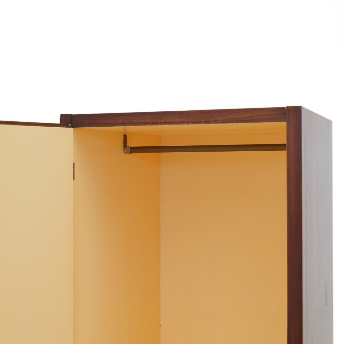 Wooden Wardrobe With Drawers, 1960s photo buy