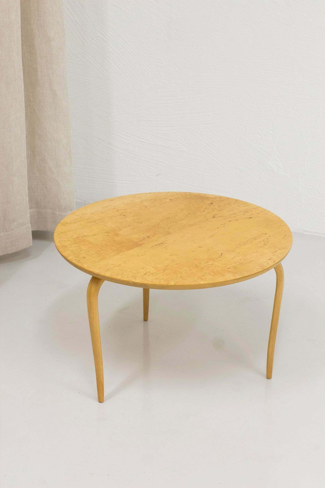 Burl Birch "Annika" Table By Mathsson photo for sale