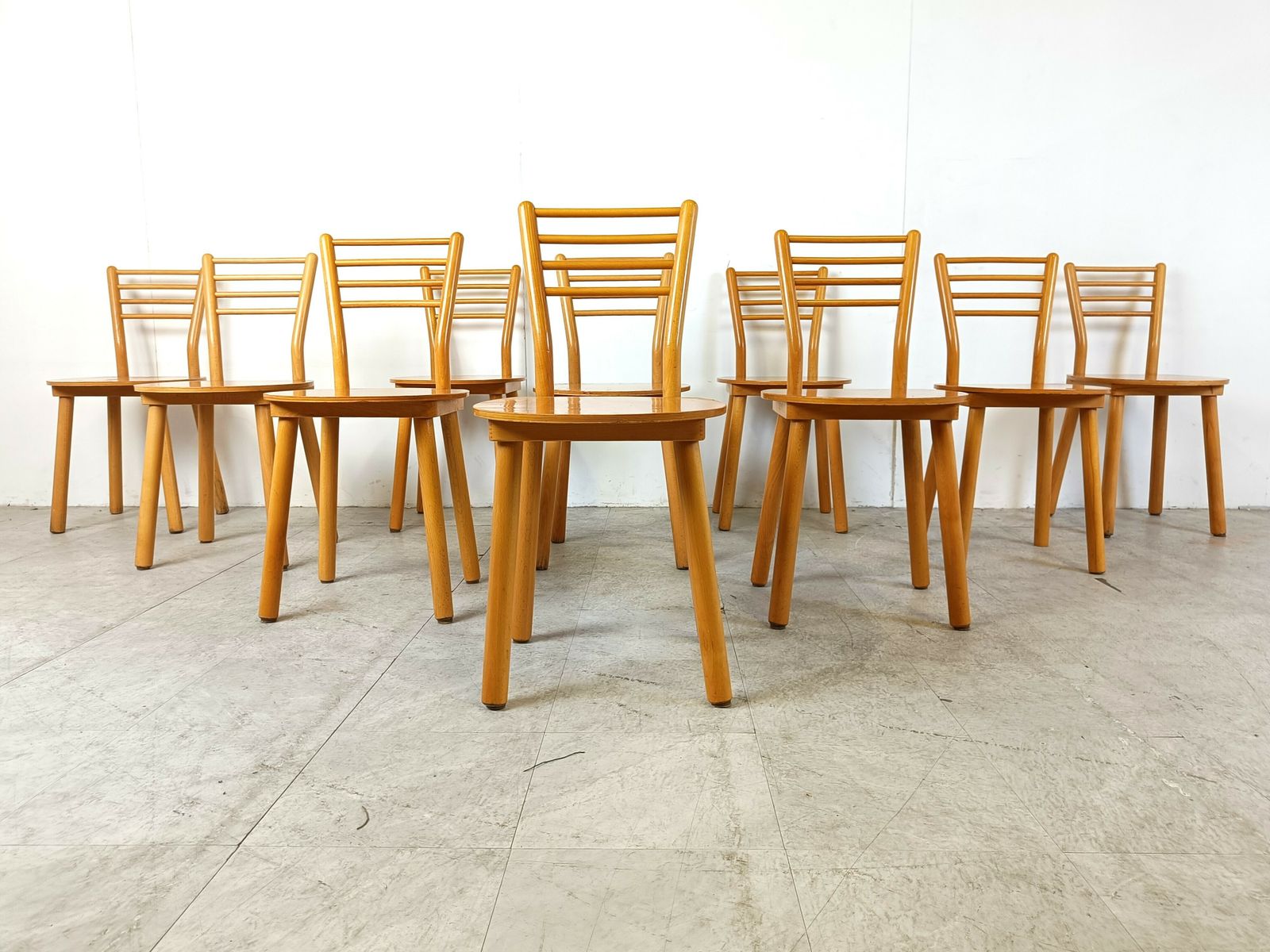 Vintage Scandinavian Dining Chairs, 1970s photo Furniture