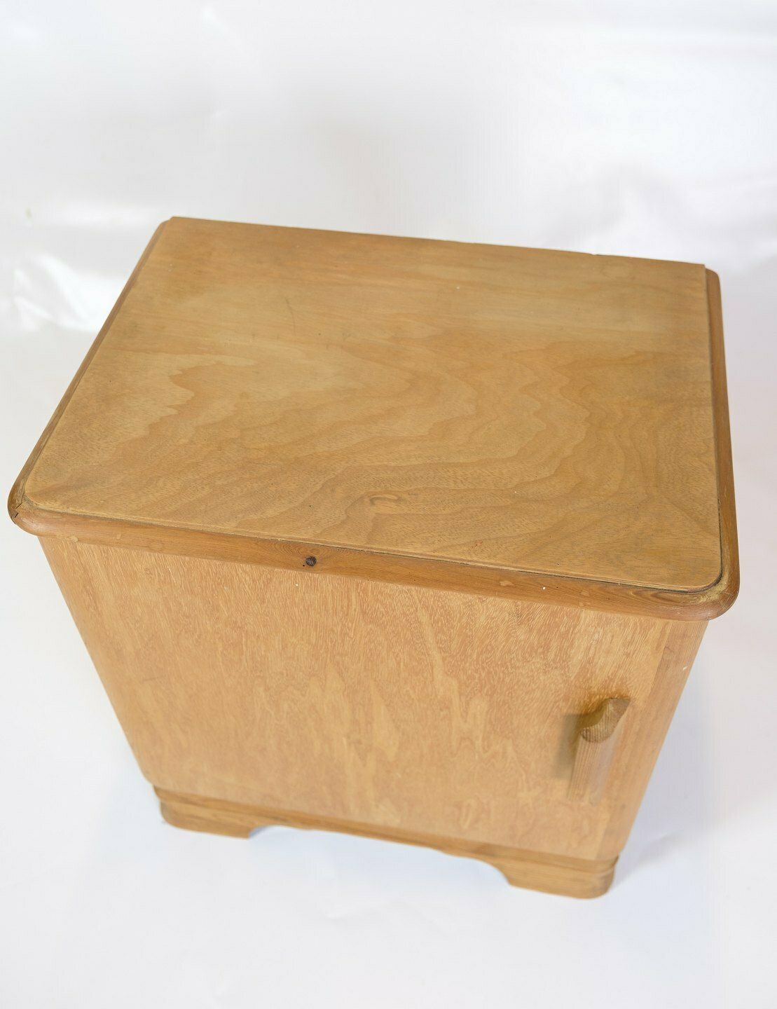 Nightstand In Pine & Brass, Danish Design photo furniture