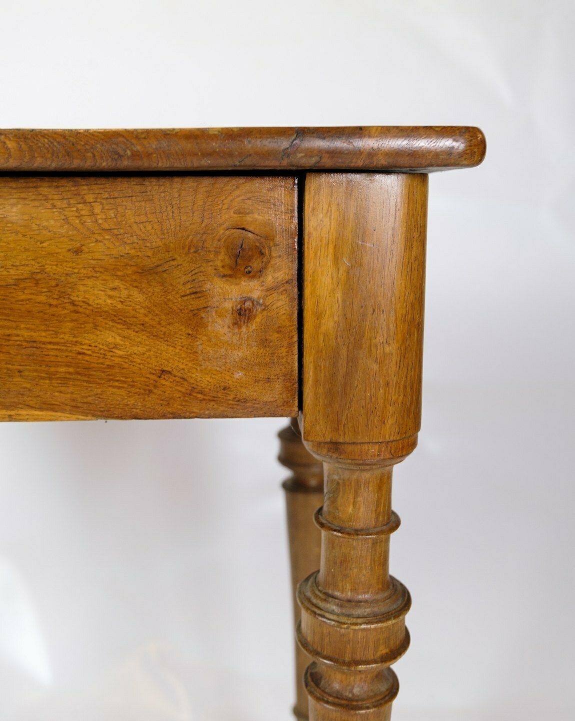 Entrance Furniture In Oak With Round Legs From 1890s photo Furniture