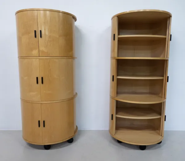 Mid Century Modern Round Cabinets ‘Big O’ By Dirk Meylaerts, 1990 photo 2490.0